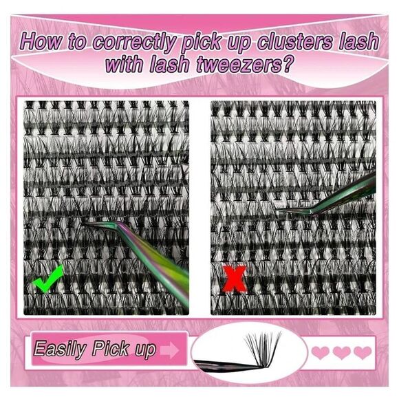 Faux Mink Cluster Lash Set - Picture 4 of 7